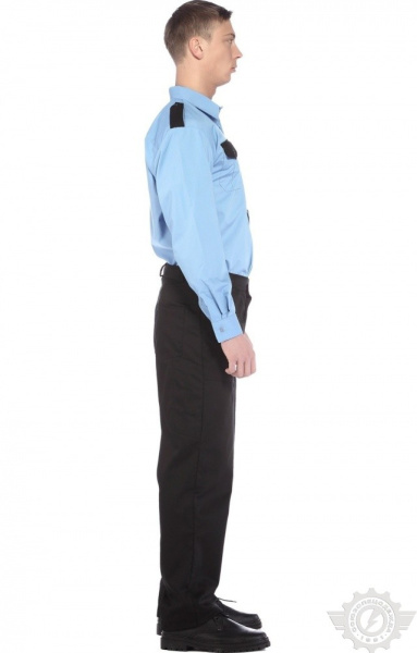 Сорочка "Страйк", голубая