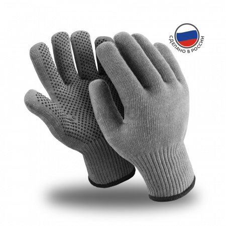 Перчатки Manipula Specialist® Север ПВХ (50% шерсть+ПВХ), WG-711