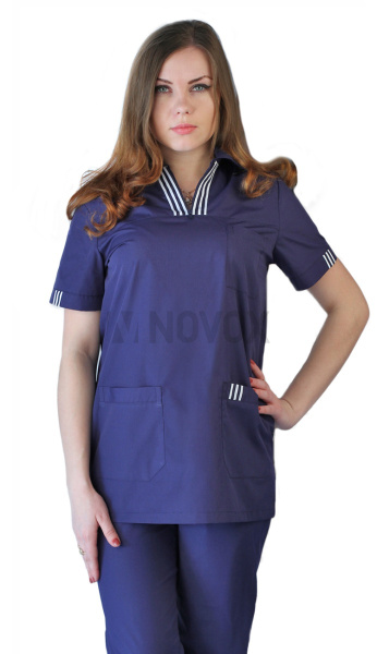 Костюм женский "Эра" т-синий