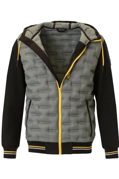 Куртка ЮНИОНВОРКВЕАР (UNIONWORKWEAR) Термал стич т.серая/черная