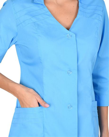 Халат "ЛИМА" женский голубой