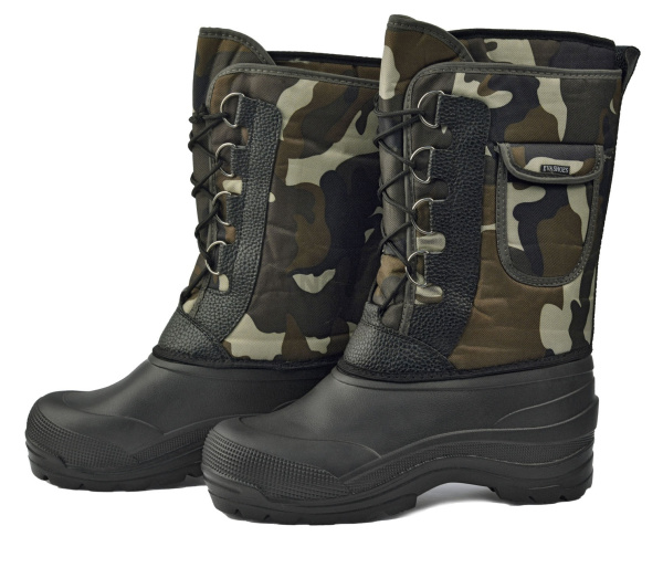 Сапоги комбинированные Милитари-Плюс (-40С) КМФ в ассортименте (в уп.12пар)
