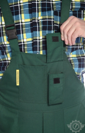 Полукомбинезон "Эксперт-2" зеленый