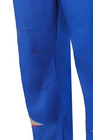 Полукомбинезон ТЕЙКЕР Металл фри василек/красный