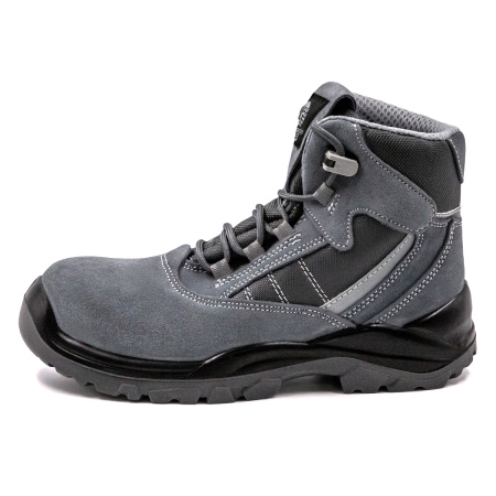 Кроссовки рабочие, замша, КП, КС, ПУ/ПУ, серый (арт. 5241ККС)