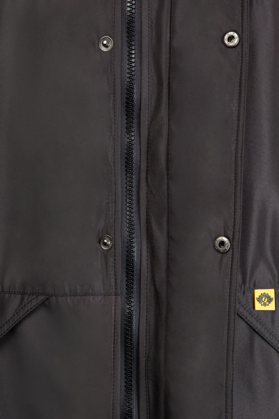 Куртка Марс утепленная черная красная