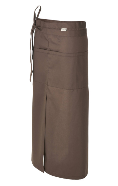 Фартук «BARISTA» удлиненный, цвет chocolate (темно-коричневый)