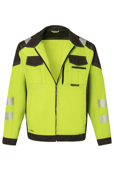 Костюм "STATUS" NEW (Статус), куртка, брюки, лимон графит с СВП