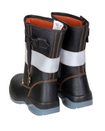 Сапоги "SAVEL-ЕВРОПА Р" с СОП, кожа, МП МС, ПУ-ТПУ