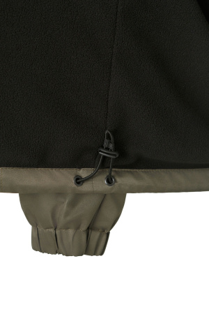 Ветровка КОТПРОФИ на флисе хаки