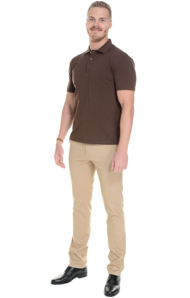 Брюки «El-Risto» мужские (слаксы) beige (бежевые)