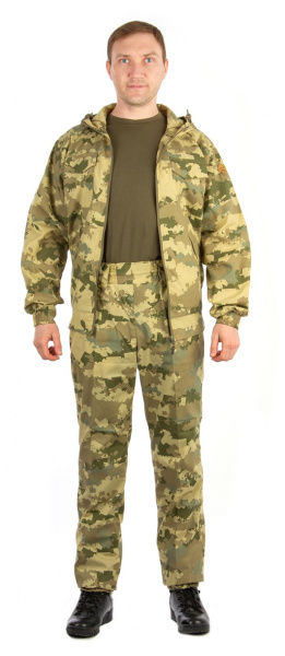 Костюм Пионер (тк.Сорочка) КВЕСТ, КМФ осколки беж