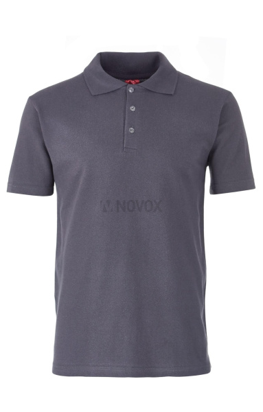 Тенниска-поло темно-серая