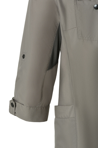 Куртка RISTRETTO (РИСТРЕТТО) модель ШЕФ Лайт женская светло серая