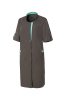 Халат ЭВЕЛИН женский рукав 3/4 графит/мятный