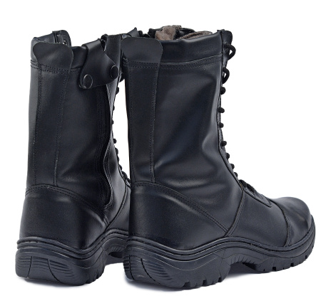 Ботинки с высоким берцем "EXTRIME-ZIMA" на молнии, натуральная шерсть