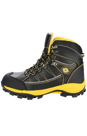 Ботинки BAZALTRON (БАЗАЛЬТРОН), ПУ/Нитрил, черные