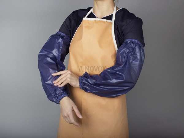 Нарукавники ПВХ КЩС до 50% (56х22см), синий