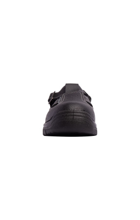 Полуботинки (сандалии) Мастеров с перфорацией, ПУ/ПУ, черный