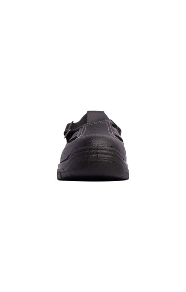 Полуботинки (сандалии) Мастеров с перфорацией, ПУ/ПУ, черный