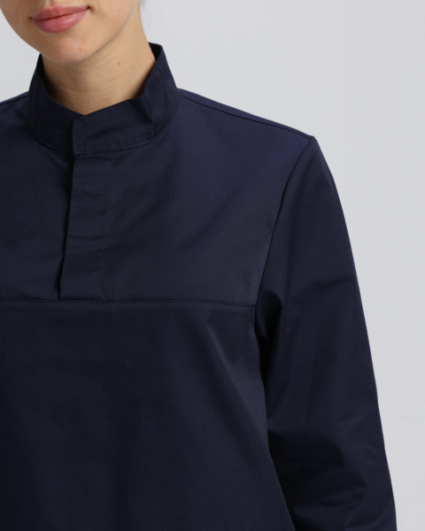 Костюм женский ХАССП-Стандарт NEW (тк.Смесовая,160), т.синий