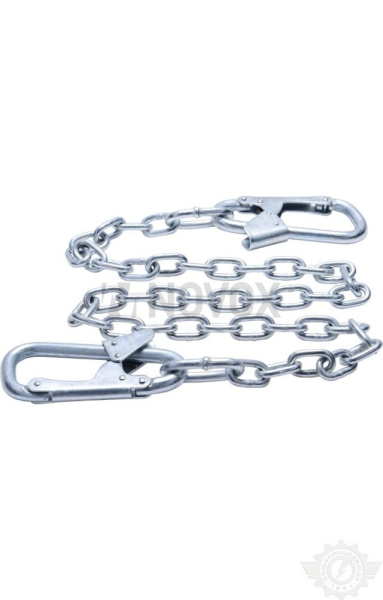 Строп из цепи с двумя карабинами К1, зев 25 мм