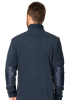Куртка "Кеми" флисовая без капюшона тёмно-синяя