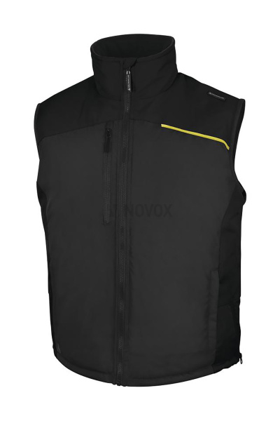  Жилет ДЕЛЬТА ПЛЮС Фиджи3 утепленный серый/черный