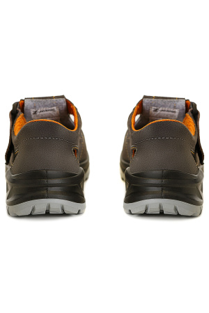 Полуботинки с перфорацией АТЛАС (ATLAS), ПУ/ПУ, КП серые