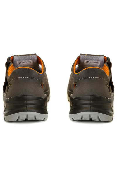 Полуботинки с перфорацией АТЛАС (ATLAS), ПУ/ПУ, КП серые