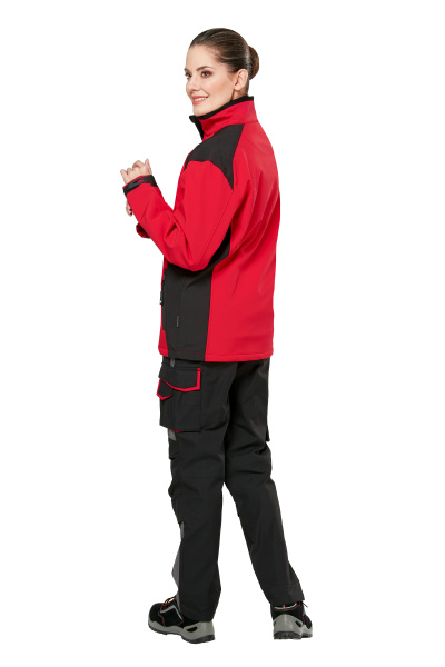 Куртка рабочая демисезонная "Студио" цвет красный/черный