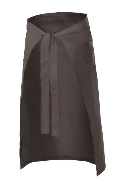 Фартук поварской РИСТРЕТТО ШЕФ темно-серый