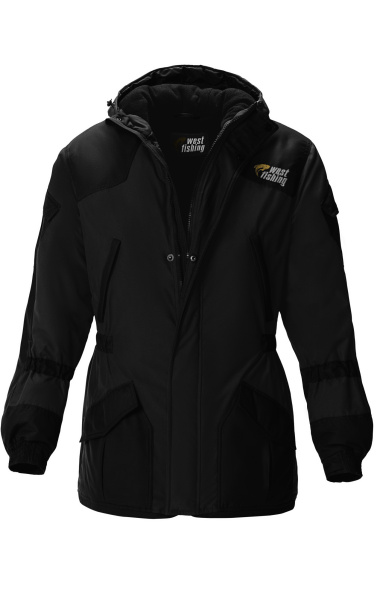 Костюм "West Fishing" (Вест фишинг) утепленный черный