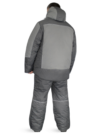 Костюм утепленный "ДРИМ" куртка+брюки, цв. т.сер/сер
