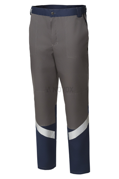 Брюки ТЕЙКЕР Проф темно-синие/темно-серые