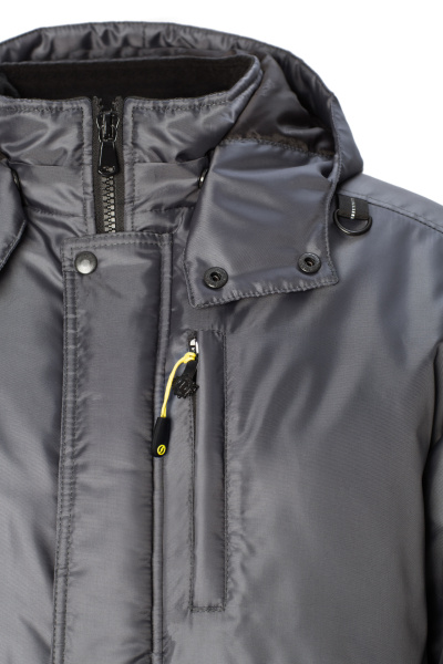 Куртка ДРАЙВЕР утепленная ткань Оксфорд темно-серая