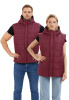 Жилет утеплённый "ДЕЛЬТА" , цвет: бордовый, ткань: Дюспо