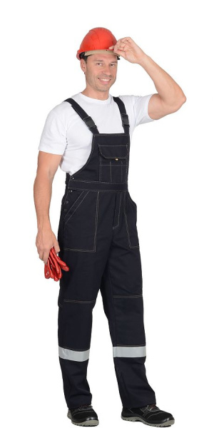 Костюм "ТРОЯ" куртка, п/к 100% Х/Б, синий с СОП