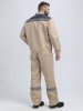 Костюм "Лигор-2" СОП (тк.Смесовая,210) п/к, бежевый/т.серый