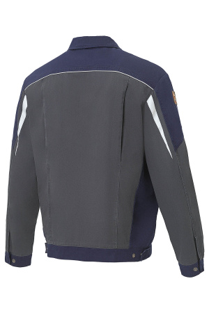 Костюм STATUS COTTON (СТАТУС КОТТОН) графит/т.синий, куртка, брюки