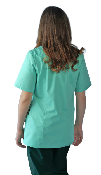 Костюм женский "Сфера" мятный с т-зеленым