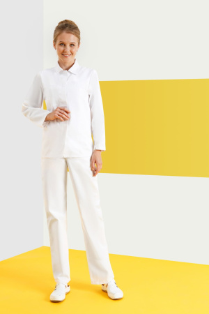 Брюки Эйч-Лайн (H-Line) женские белые