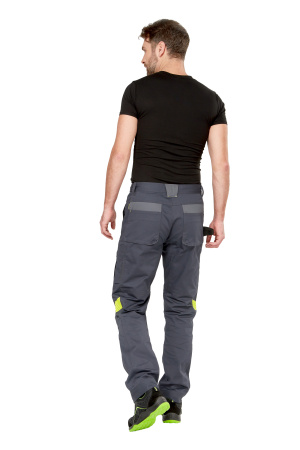 Брюки рабочие мужские летние/демисезонные "Мист" цвет т.серый/серый