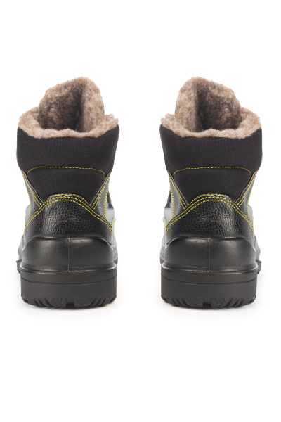 Ботинки мужские утепленные арт. С117, шерсть, КП, КС, ПУ/Нитрил