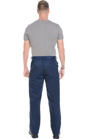 Костюм Строителя (эконом), куртка, брюки темно-синий василек