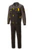 Костюм Профессионал-2 GENESIS (Генезис), куртка, п/к, черный-графит-желтый