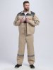 Костюм "Лигор-2" СОП (тк.Смесовая,210) п/к, бежевый/т.серый