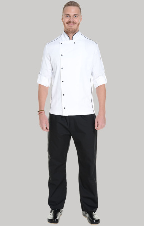 Китель поварской RICON white (белый)