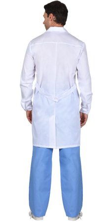 Халат "ГЛАВВРАЧ" мужской белый