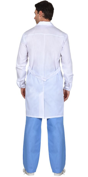 Халат "ГЛАВВРАЧ" мужской белый